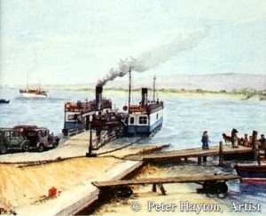 The Old Sandbanks Chain Ferry