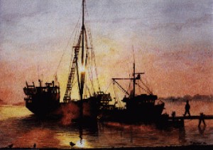 Trawlers at Dawn