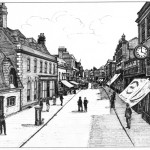 Middle High Street, Old Poole circa 1900