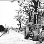 Wimborne Road above the George Inn, Old Poole circa 1900